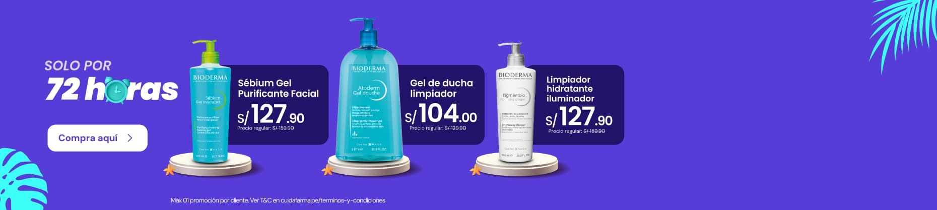 Limpieza con Bioderma